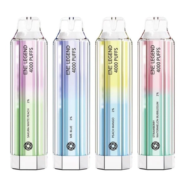 ENE LEGEND 4000 DISPOSABLE POD DEVICE 20MG ENE LEGEND 4000 DISPOSABLE POD DEVICE 20MG